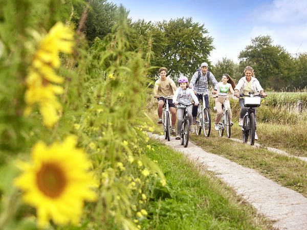Radfahren und die Natur genießen – gesund für Körper und Seele.