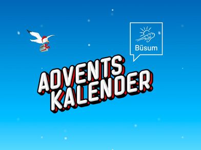 Gleich heute registrieren unter adventskalender.buesum.de