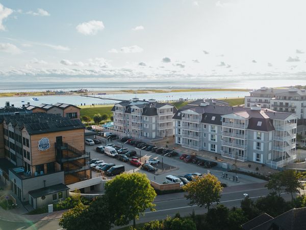 Die modernen Beach Apartments an der Familienlagune Perlebucht bieten Platz in 1-A-Lage am Meer. 