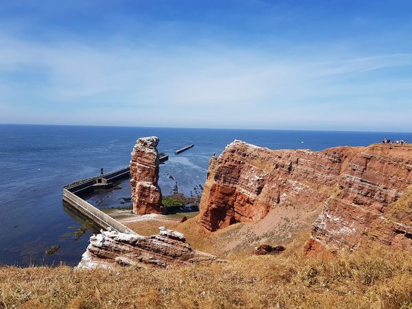 Der Lummenfelsen "Lange Anna" auf Helgoland