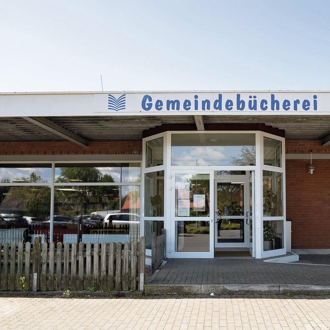 Das Gebäude der Bücherei in Büsum.