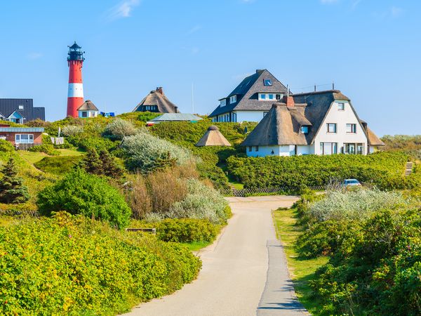 Der Hörnumer Leuchtturm auf Sylt