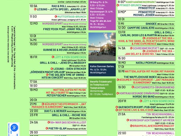Der neue Eventflyer für Mai und Juni 2025 -Seite 2