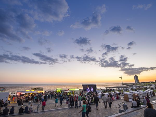 Das Sommer Open Air am Hauptstrand in Büsum.