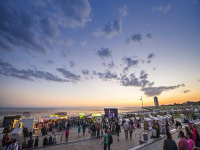 Das Sommer Open Air am Hauptstrand in Büsum.