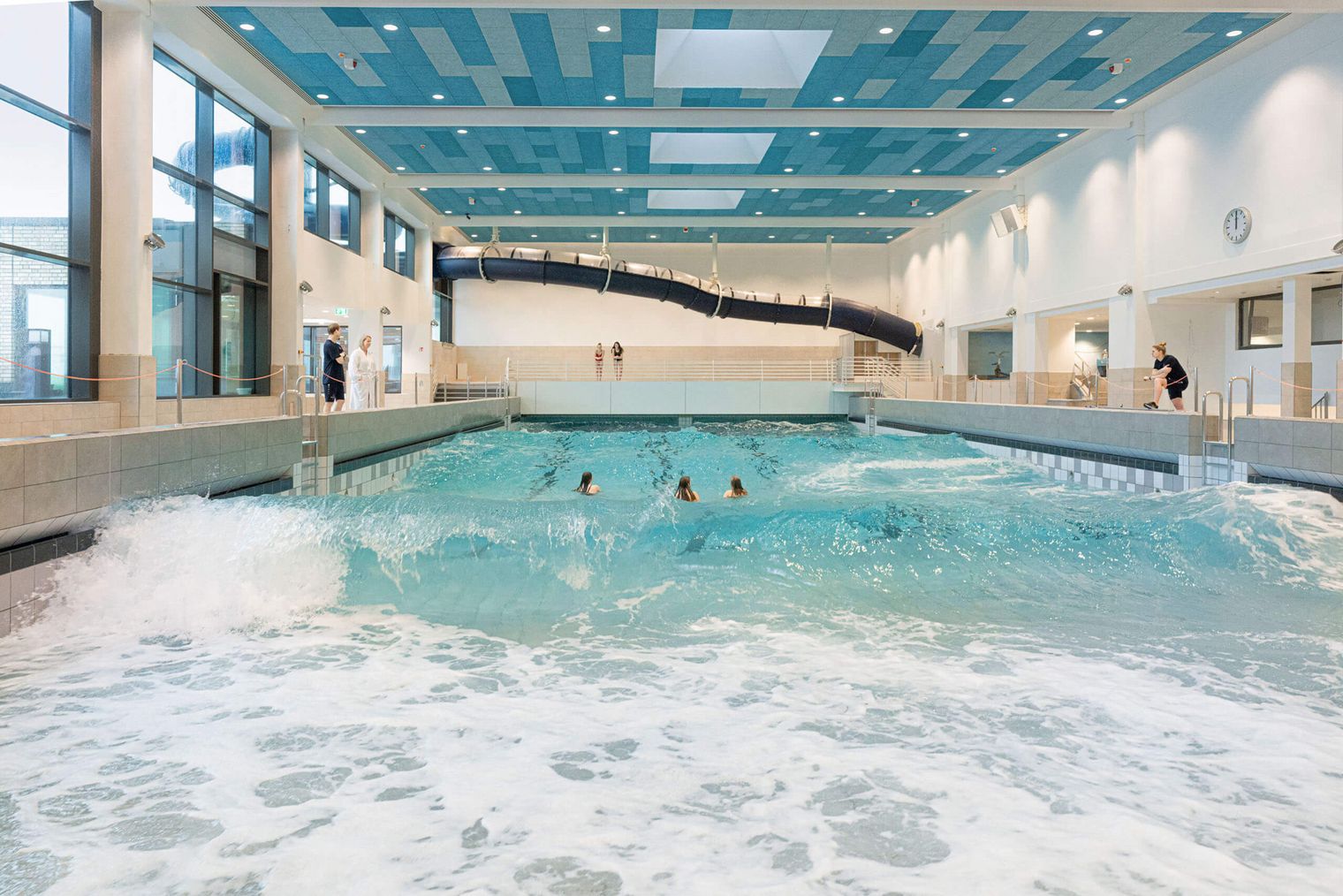 Wellenbecken in der Meerzeit Büsum.