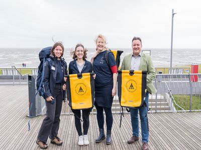 Spendenübergabe an die Schutzstation-Wattenmeer