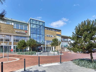 Ansicht der Außenfassade des Büsumer Watt'n Hus.