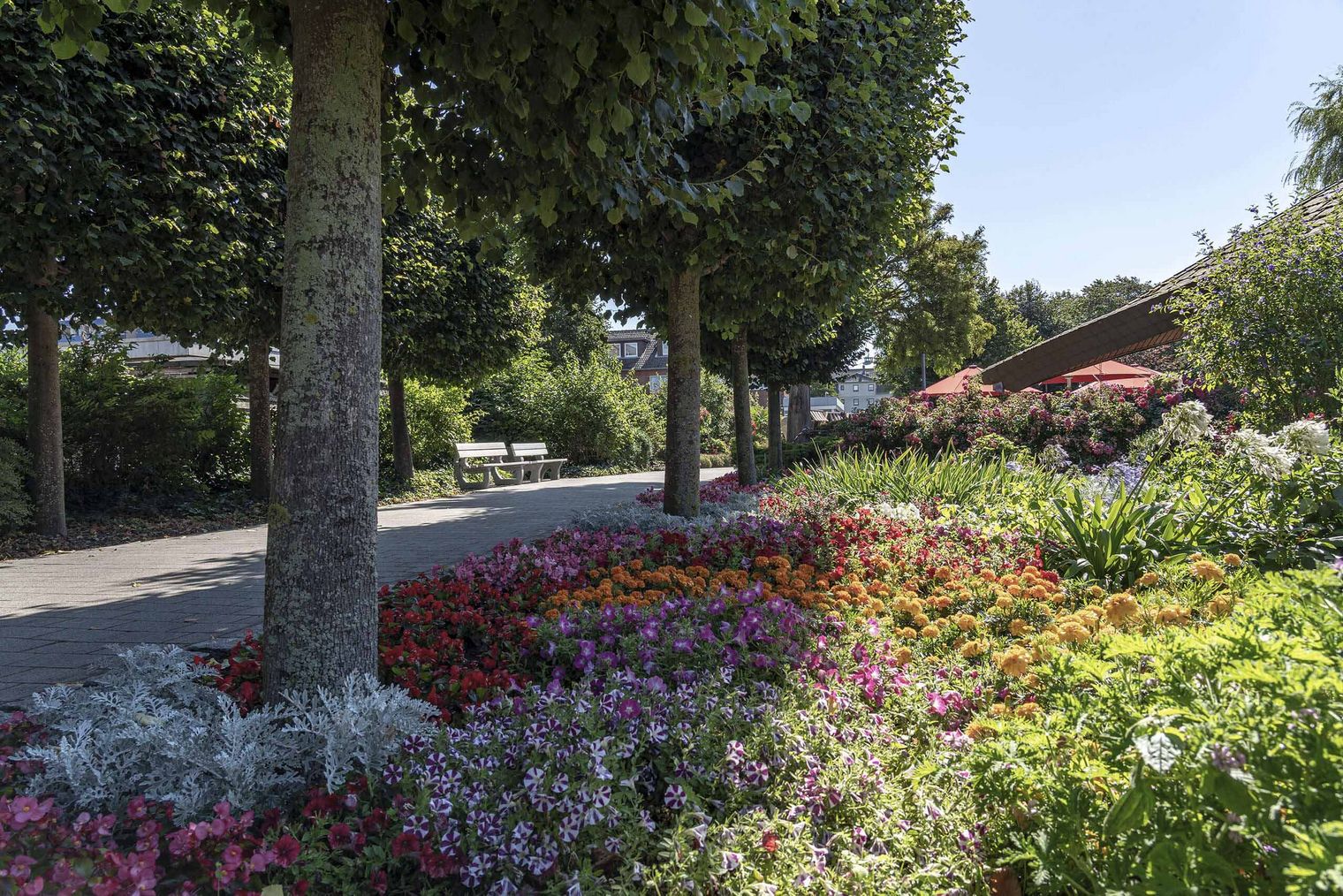 Der blühende Wohlfühlgarten in Büsum.